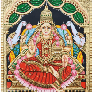 Lakshmi Mata in Tanjore Splendor