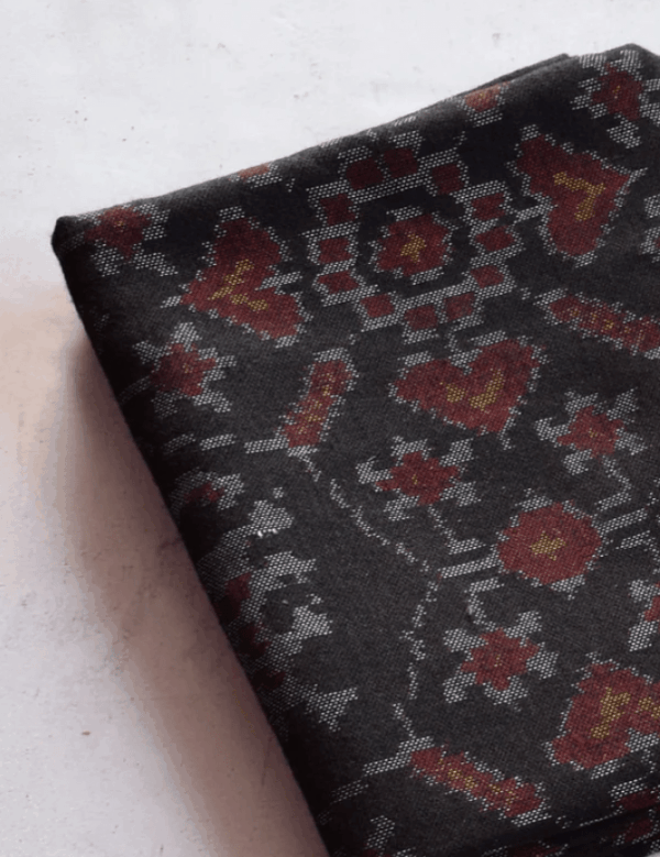 Single Ikat Patola Shawl - Image 2