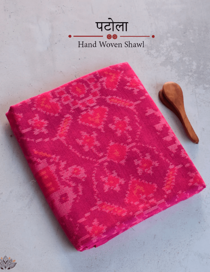 Single Ikat Patola Shawl