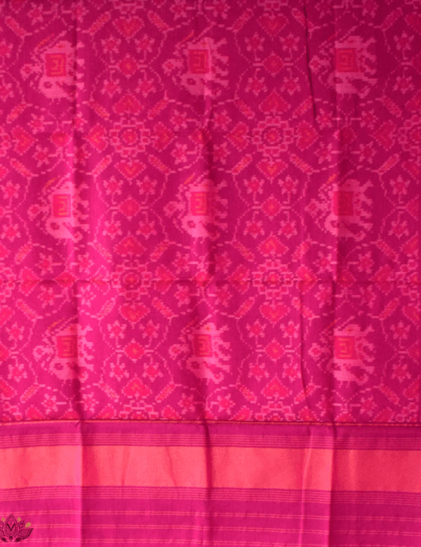 Single Ikat Patola Shawl - Image 3