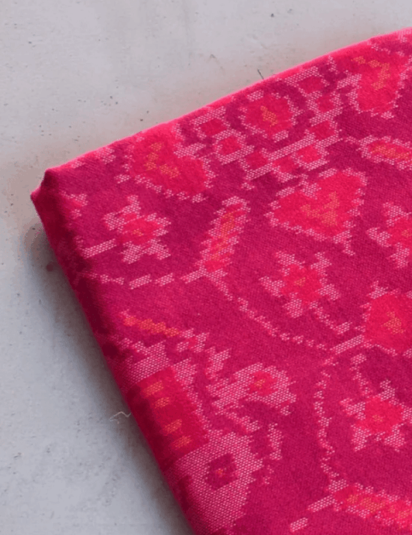 Single Ikat Patola Shawl - Image 2