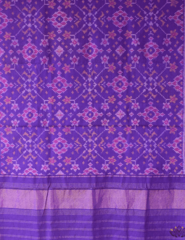 Single Ikat Patola Shawl - Image 4