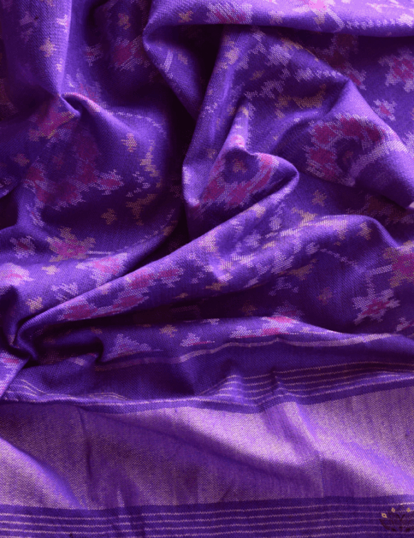 Single Ikat Patola Shawl - Image 3
