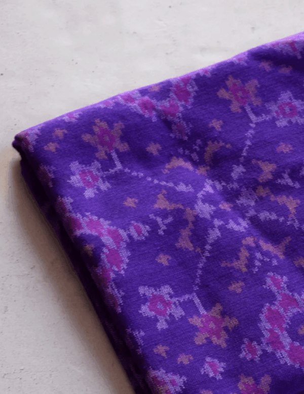 Single Ikat Patola Shawl - Image 2