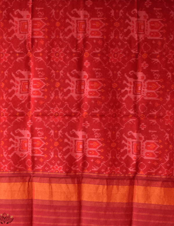 Single Ikat Patola Shawl - Image 3