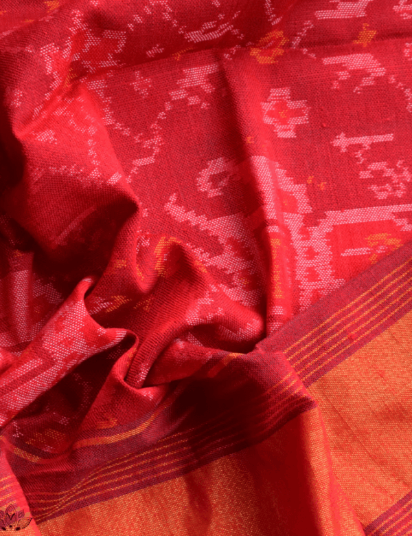 Single Ikat Patola Shawl - Image 2